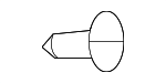 6104507AA - Fuel System: Filler Neck Screw for Mopar Image