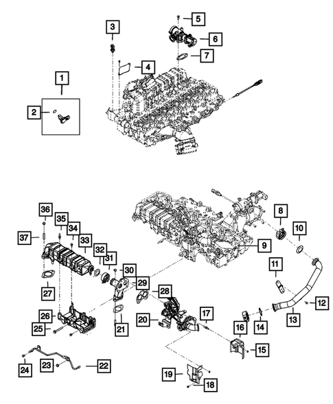 EGR System for 2011 Ram 3500 #0