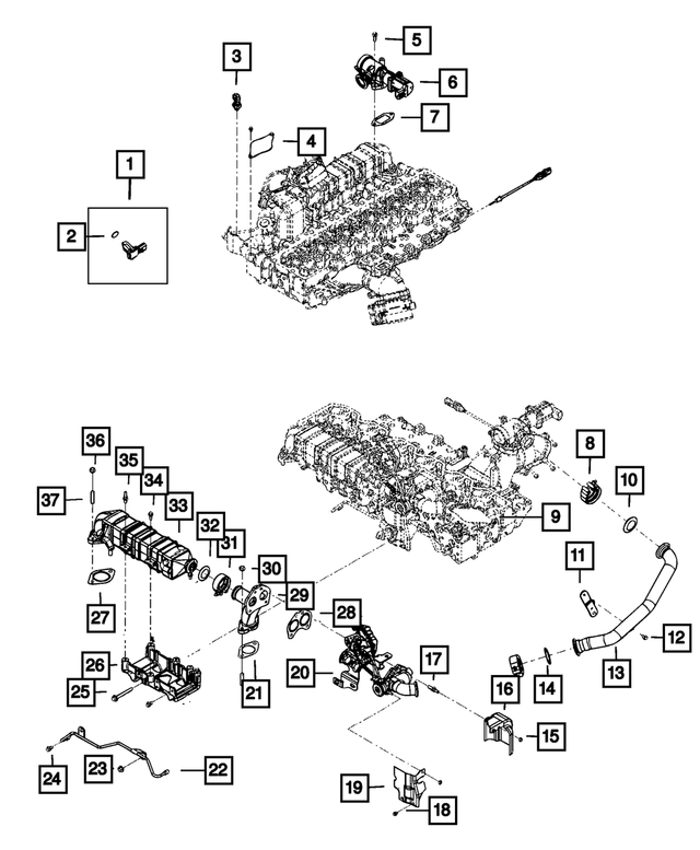 68005212AA - Emission Controls: O Ring for Mopar Image image