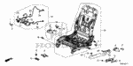 81212TR6C71 - Interior/Bumper: SPACER for Honda Image