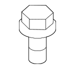 11916JA00C - : A/C Compressor Clutch Bolt for Nissan: Altima Image