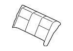6902A555YB - Body: Seat Back Cover for Mitsubishi Image