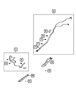 68225821AA - Fuel: Fuel Tube for Fiat: 500L Image