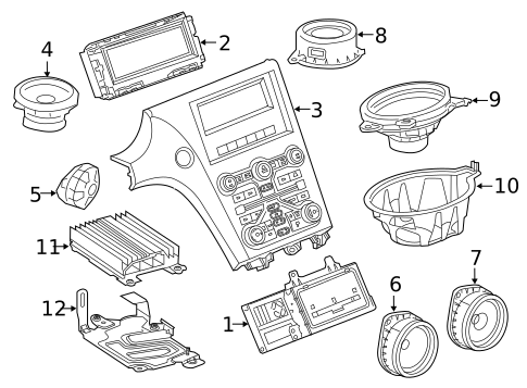 Navigation System for 2010 Saab 9-5 #0
