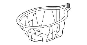 12845996 - : Insulator for Saab: 9-5 Image