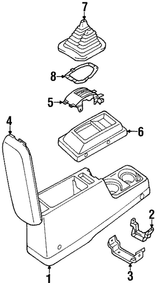 7481531G00 - : Boot Retainer for Nissan Image