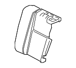 7165224030 - Body: Seat Back Pad for Lexus: RC200t, RC300, RC350 Image