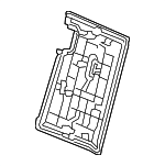 7170153010C0 - Body: Seat Back Panel for Lexus: IS200t, IS250, IS300, IS350, IS500, RC200t, RC300, RC350 Image