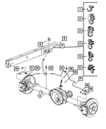 52121635AF - Brakes: Brake Tube And Hose Assembly for Mopar Image