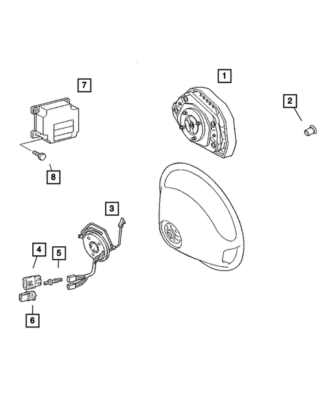 Air Bag Systems for 2003 Dodge Sprinter 3500 #0