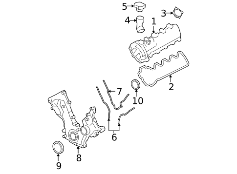Hardware, Fasteners & Fittings for 2010 Ford F-150 #0