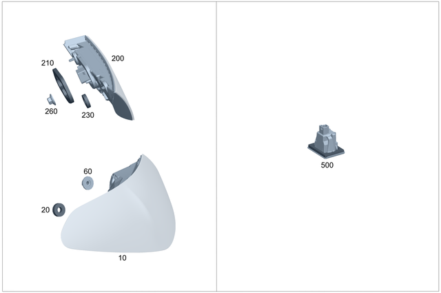 2069063001 - : Rear Lamp Combination for Mercedes-Benz Image