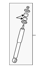 4170067D01 - Suspension: Shock for Suzuki: Vitara Image