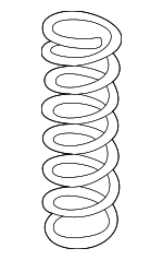 4131167D00 - Suspension: Spring for Suzuki: Vitara Image