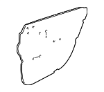 6784147020 - Body: Water Deflector for Toyota: Prius Image