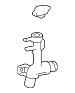 165020P031 - Cooling System: Filler Neck for Lexus: ES350 Image