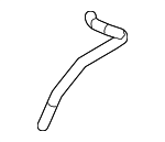 162670P050 - : By-Pass Hose for Lexus: ES350, RX350, RX350L, RX450h, RX450hL Image