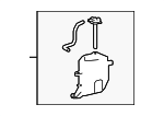 16470F0011 - Cooling System: Reservoir for Lexus: ES250, ES300h, ES350 Image