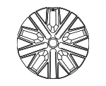 95C601025BBQO1 - Suspension: Wheel, Alloy for Porsche Image