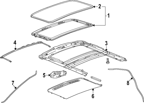 Sunroof for 2017 Chevrolet Sonic #0