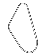 N3H118381A - Cooling System: Alternator Belt for Mazda Image