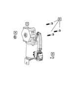 68089747AA - Transfer Case and Power Transfer Unit: Bolt for Mopar Image image