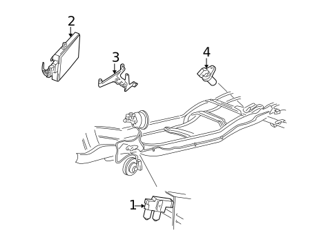 ABS Components for 2001 Mazda B3000 #0