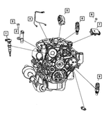 5149054AA - Electrical: Camshaft Sensor for Mopar Image