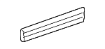 15037226 - Body: Body Side Molding for Chevrolet: Silverado 1500, Silverado 1500 HD, Silverado 2500, Silverado 2500 HD, Silverado 3500 Image