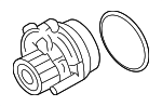 6H121026AB - Cooling System: Engine Water Pump for Volkswagen: Eos, GTI, Jetta, Passat, Rabbit Image