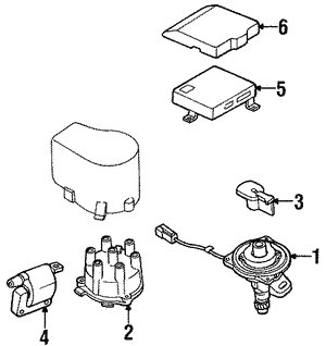 Ignition System for 1988 Nissan 300ZX | Parts Nissan Of