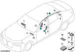 72129459299 - : Head Airbag Left for BMW Image