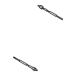 577242D000 - Steering: Inner Tie Rod for Hyundai Image