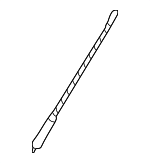 8630952040 - Electrical: Antenna Mast for Scion: tC, xA | Toyota: Prius, Yaris Image