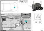 61367661503 - Vehicle Electrical System: Relay for BMW: 320i, 320iX, 323i, 325i, 325xi, 328d, 328dX, 328i, 328iX, 328xi, 330e, 330i, 330iX, 330xi, 335d, 335i, 335is, 335iX, 335xi, 340i, 340iX, 525i, 525xi, 528i, 528iX, 528xi, 530i, 530xi, 535d, 535dX, 535i, 535iX, 535xi, 545i, 550i, 550iX, 645Ci, 650i, 740i, 740LdX, 740Li, 740LiX, 750i, 750iX, 750Li, 750LiX, 760Li, BMW ALPINA B7L, BMW ALPINA B7LX, Hybrid 3, Hybrid 5, Hybrid 7, Hybrid 7L, Hybrid X6, M Coupé, M3, M5, M6, X5 3.0si, X5 3.5d, X5 35dX, X5 35iX, X5 50iX, X5 M, X6 35iX, X6 50iX, X6 M Image image