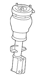 37116761444 - Suspension: Strut Assembly for BMW: X5 Image