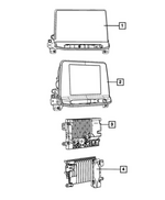 68521579AJ - Electrical: Display Center Stack for Mopar Image