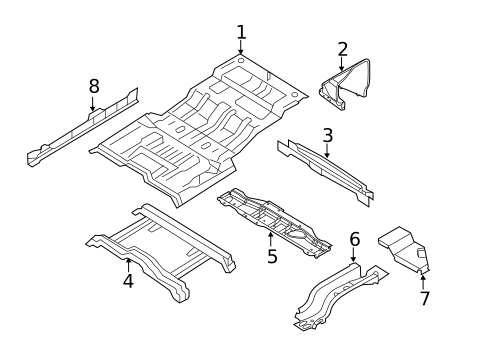 Rear Body for 2017 Lincoln Navigator #0