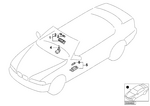 63316962046 - Lighting: Interior Reading Light Front for BMW Image