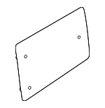 68261910AA - Body: Glass for Ram: ProMaster City Image