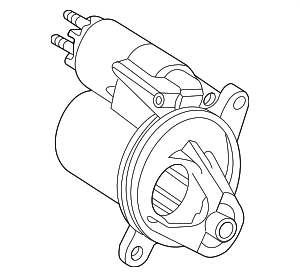 SA1052RM - Electrical: Remanufactured Starter Motor Assembly for Ford Image