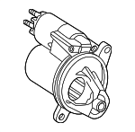 SA1052RM - Electrical: Motorcraftâ„¢ Starter for Ford: Expedition, F-250 Super Duty, F-350 Super Duty, F-450 Super Duty, F-550 Super Duty | Lincoln: Navigator Image