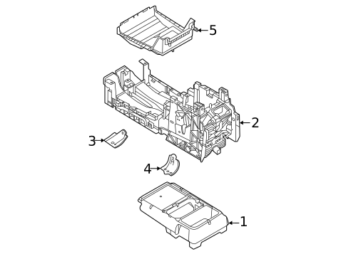Center Console for 2023 Land Rover Defender 90 #3