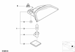 63258375599 - : Bulb Socket for BMW Image
