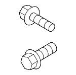 1143008251 - Body: Upper Hinge Bolt for Genesis: Electrified G80, Electrified GV70, G70, G80, G90, GV60, GV70, GV80, GV80 Coupe | Hyundai: Accent, Elantra, Elantra GT, Elantra N, Ioniq, Ioniq 5, Ioniq 6, Kona, Kona Electric, Kona N, Palisade, Santa Cruz, Santa Fe, Sonata, Tucson, Veloster, Veloster N, Venue Image