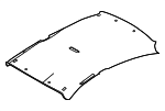 739109ME2A - Body: Headliner for Nissan: Versa Note Image