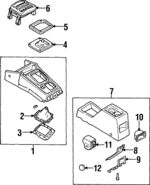 K01H46030 - Body: Shift Knob for Kia: Sportage Image