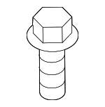 MB45558225 - Body: Hinge Upper Bolt for Kia: Carnival, EV9, K900, Optima, Rio, Rondo, Sedona, Seltos, Sorento, Soul, Soul EV, Spectra, Spectra5, Sportage, Stinger, Telluride Image