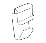 31402039 - Body: Belt Molding Clip for Volvo Image