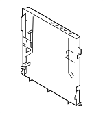 7P0121093D - Cooling System: Frame for Volkswagen Image